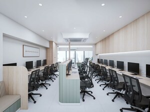 Team Area in  Office Space at Shyamal – for Rent