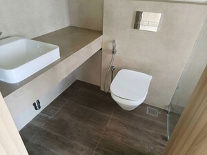 Bathroom in 3 BHK Apartment at Piramal Aranya, Byculla – for Rent
