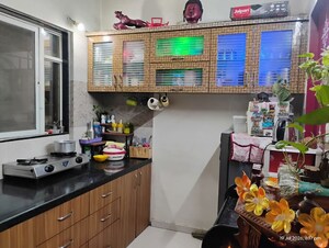 Kitchen in 1 BHK Apartment at GK Royal Hills, Ravet – for Sale