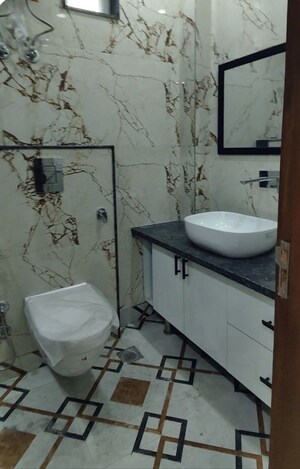 Bathroom in 3 BHK Builder Floor at Naraina – for Rent