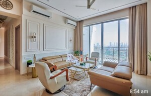 Living Room in 3 BHK Apartment at Piramal Mahalaxmi Central Tower, Mahalaxmi – for Rent