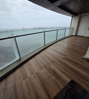 Balcony in 3 BHK Apartment at Piramal Mahalaxmi Central Tower, Mahalaxmi – for Rent