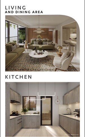 Kitchen in 3 BHK Apartment at Sobha Magnus, Bannerghatta Road – for Sale