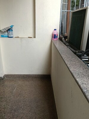 Balcony in 3 BHK Builder Floor at Kailash Hills – for Rent