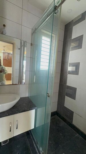Bathroom in 3 BHK Builder Floor at Chittaranjan Park – for Rent