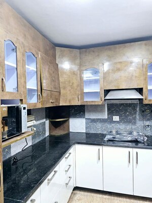 Kitchen in 4 BHK Builder Floor at Ardee City The Residency, Sector 52 – for Rent