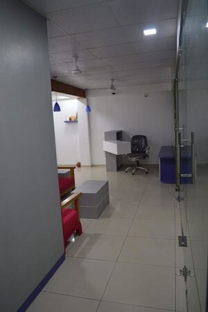 Bathroom in  Office Space at Thaltej – for Rent