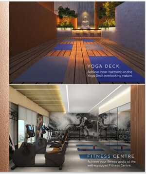 Gym in 2 BHK Apartment at Pranav Falcon Crest, Malad West – for Sale