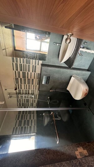Staircase in 3 BHK Apartment at Shamraj Trident, Dhankawadi – for Rent