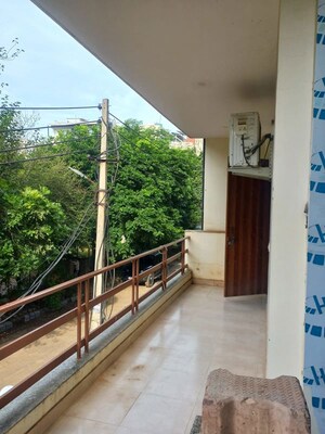Balcony in 3 BHK Builder Floor at Sector 52 – for Rent