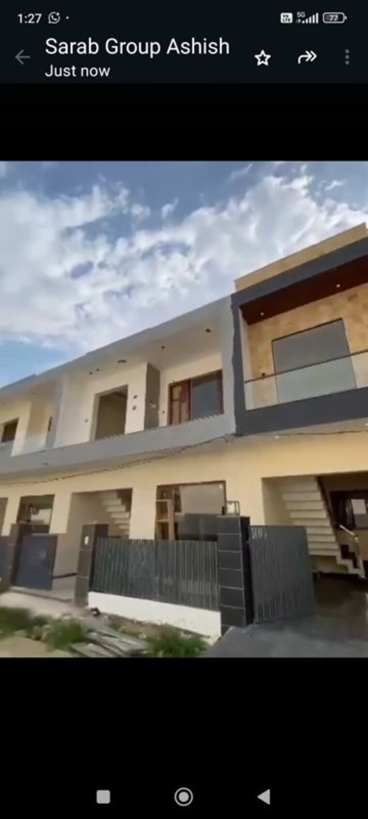 Exterior View, sector 124 3 Bedroom 127 Sq.Yd. Independent House In Sector 124 Mohali 10695286