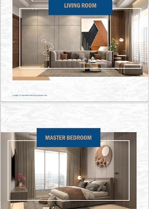 Living Room in 1 BHK Apartment at Pranav Nirvana Residency, Malad West – for Sale