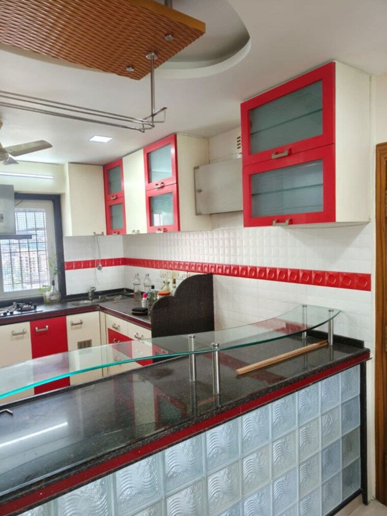 Kitchen, sagar-darshan-towers 2 Bedroom 1300 Sq.Ft. Apartment In Nerul Navi Mumbai 10695282