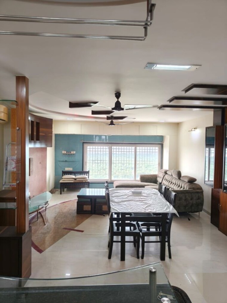 Living Room, sagar-darshan-towers 2 Bedroom 1300 Sq.Ft. Apartment In Nerul Navi Mumbai 10695282