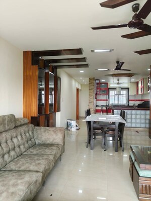 Living Room in 2 BHK Apartment at Sagar Darshan Towers, Nerul – for Rent