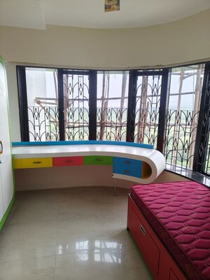Bedroom in 2 BHK Apartment at Sagar Darshan Towers, Nerul – for Rent