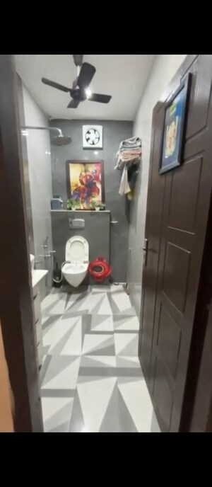 Bathroom in 2 BHK Builder Floor at Kalkaji – for Sale