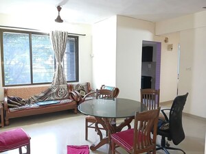 Living Room in 2 BHK Apartment at Vijay Villas, Ghodbunder Road – for Rent