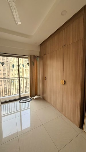 Balcony in 3 BHK Apartment at Goyal Orchid Piccadilly, Thanisandra Main Road – for Rent