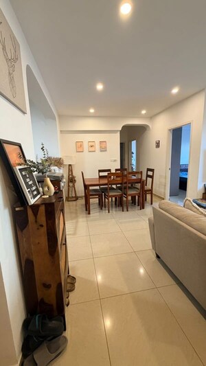 Kitchen in 3 BHK Apartment at Goyal Orchid Piccadilly, Thanisandra Main Road – for Rent