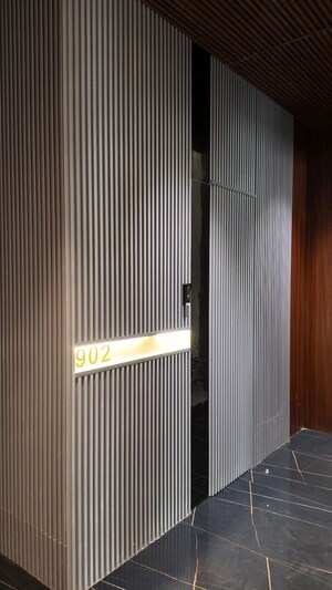 Building Lobby in 3 BHK Apartment at Khar West – for Rent