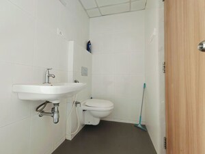 Bathroom in 2 BHK Apartment at Godrej Emerald, Ghodbunder Road – for Rent