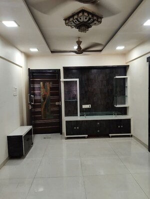 Living Room in 1 BHK Apartment at Alica Nagar CHS, Kandivali East – for Rent