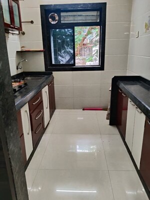 Kitchen in 1 BHK Apartment at Alica Nagar CHS, Kandivali East – for Rent