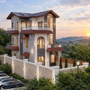 4 BHK Villa – Exterior View View at Kotabagh - for Sale