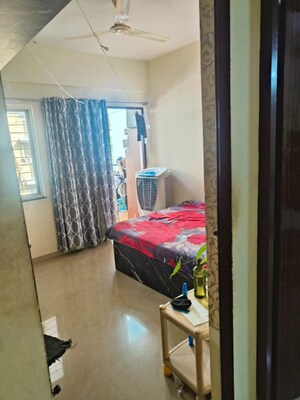 Bedroom in 2 BHK Apartment at Shantai Greens, Ravet – for Rent