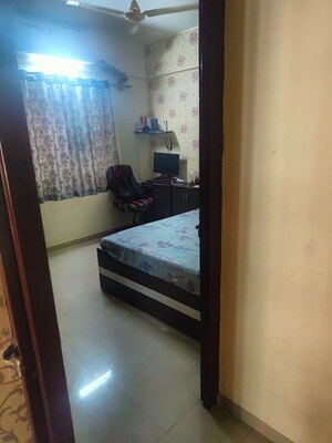 Bedroom in 2 BHK Apartment at Shantai Greens, Ravet – for Rent