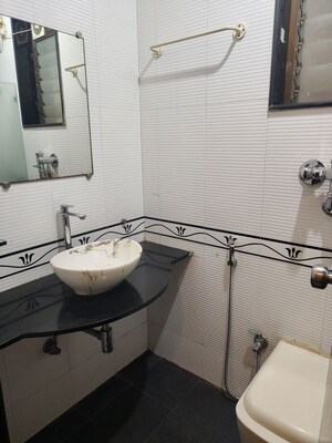 Attached Bathroom in 2 BHK Apartment at Lake Primrose, Powai – for Rent