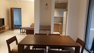 Dining area in 2 BHK Apartment at UNM Aura, Nallagandla – for Rent