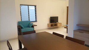 Dining area in 2 BHK Apartment at UNM Aura, Nallagandla – for Rent