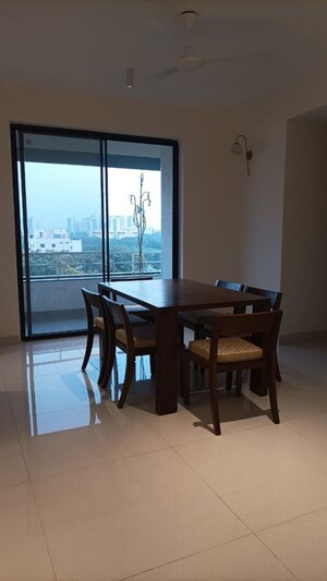 Dining area in 2 BHK Apartment at UNM Aura, Nallagandla – for Rent