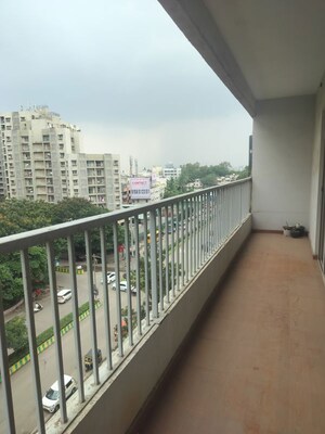 Balcony in 1 RK Apartment at Amanora Future Towers, Hadapsar – for Sale