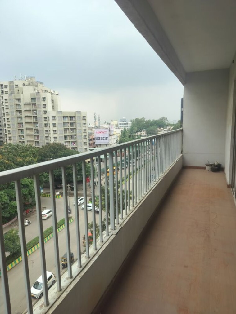 Balcony, amanora-future-towers 1 RK 580 Sq.Ft. Apartment In Hadapsar Pune 10695349