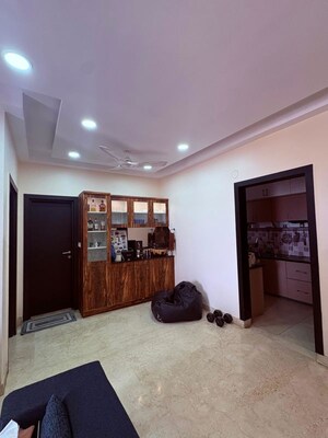 Living Room in 2 BHK Apartment at Prestige Misty Waters, Hebbal – for Rent