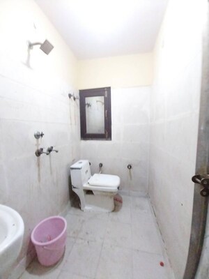 Bathroom in 1 BHK Builder Floor at New Ashok Nagar – for Rent