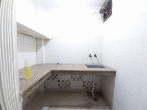 Bathroom in 1 BHK Builder Floor at New Ashok Nagar – for Rent