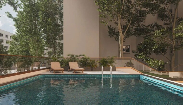 Swimming Pool, sambhavparshva-tsaaya 3 Bedroom 815 Sq.Ft. Apartment In Kandivali East Mumbai 10689424