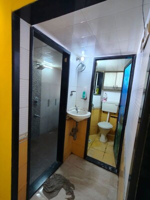 Bathroom in 2 BHK Apartment at Lower Parel – for Rent