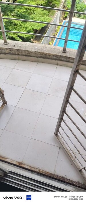 Balcony in 2 BHK Apartment at Gurukrupa Aramus Complex, Ulwe – for Rent