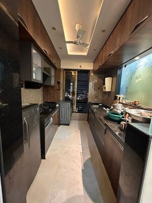 Kitchen in 1 BHK Apartment at Rizvi Cedar, Malad East – for Rent