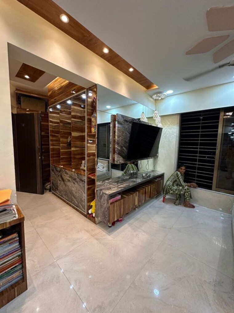Living Room, rizvi-cedar 1 Bedroom 450 Sq.Ft. Apartment In Malad East Mumbai 10695429