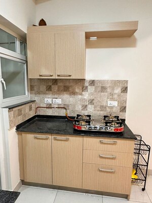 Kitchen in 2 BHK Apartment at Purva Silversands, Mundhwa – for Rent