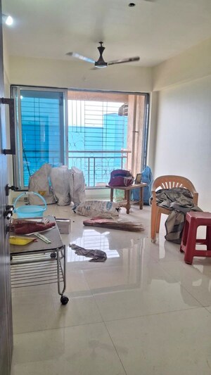 Living Room in 2 BHK Apartment at Shreeji Callisto, Ulwe Sector 3 – for Rent