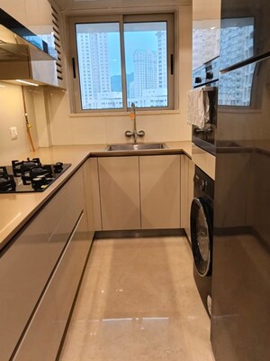 Kitchen in 3 BHK Apartment at Hiranandani Highland, Powai – for Rent