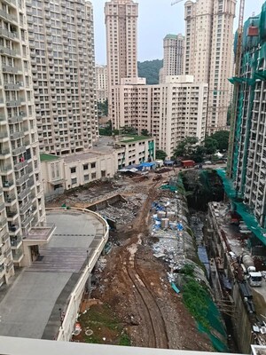 Balcony in 3 BHK Apartment at Hiranandani Highland, Powai – for Rent