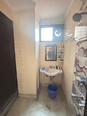 Bathroom in 2 BHK Builder Floor at Naraina – for Rent